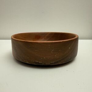 Vintage BARIBOCRAFT Teak Wood Salad Bowl Made in Canada